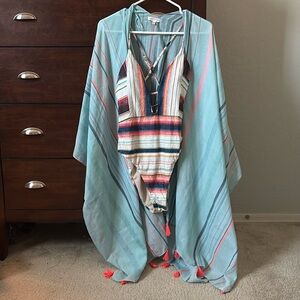 Beach cover and Lucky one piece